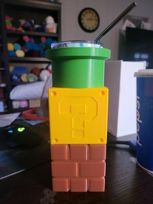 Mario Blocks - With Tumbler Cutouts