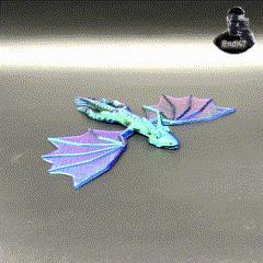 Flying Dragon - Glow in the Dark - Wyvern