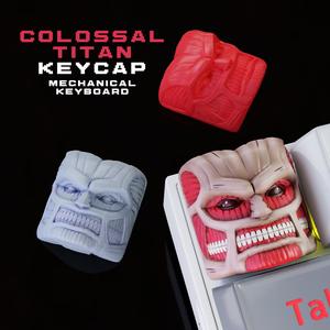 Colossal Titan - Keycap 3D for mechanical keyboard - Attack on Titan - Shingeki no Kyojin