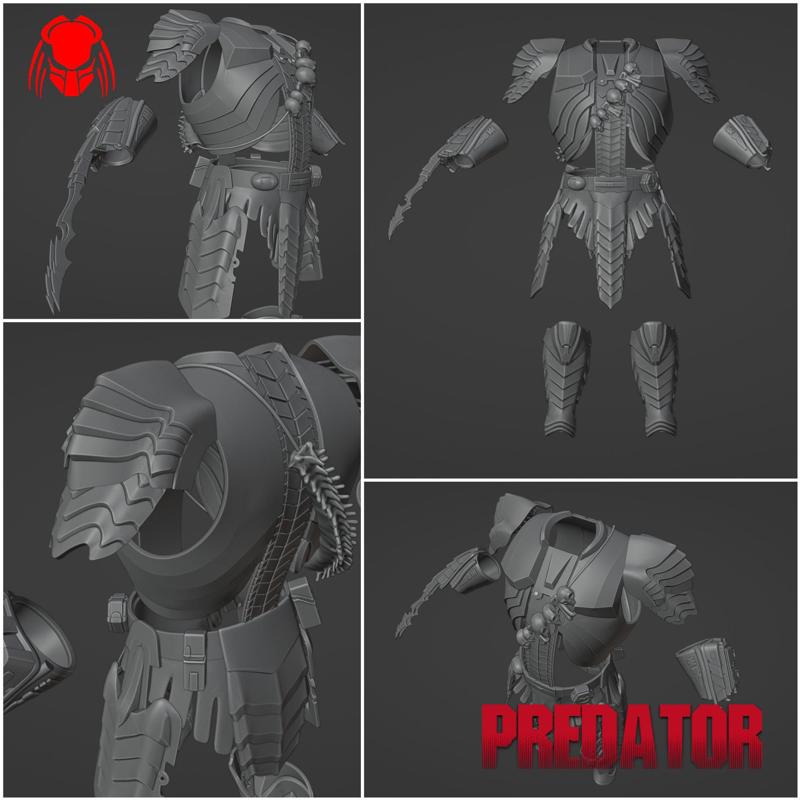 Predator armor set