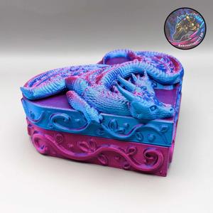 Dragon Mother's Day Heart Box