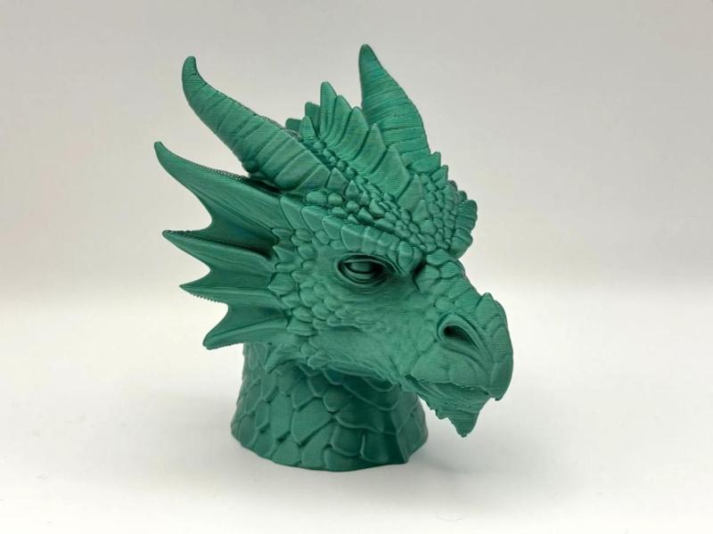 Detailed Dragon Bust