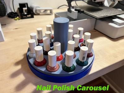 Fingernail Polish Carousel