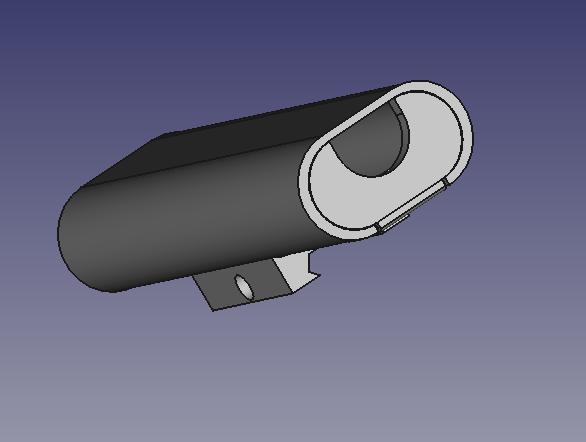 Airsoft butterfly battery box (Picatinny Rail Mount) 