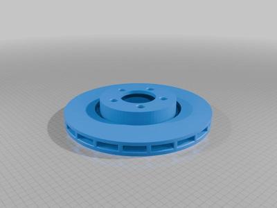 brake disc model