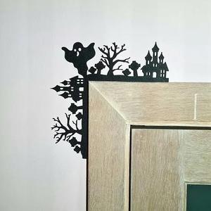 Halloween door decoration