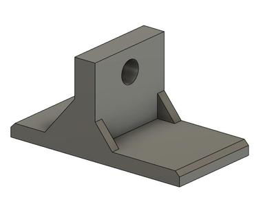 KLR650 Gen 1 Radiator Shroud Clip - UPPER