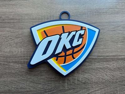Oklahoma City Thunder Oversized Necklace, Pendant