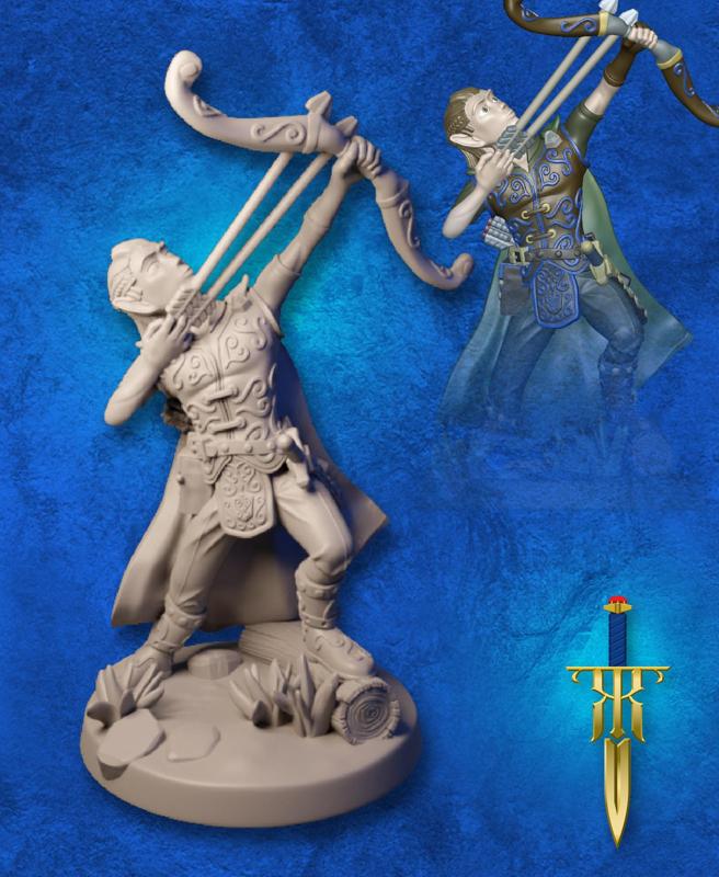 Elf Ranger Male Level 15 - Bow