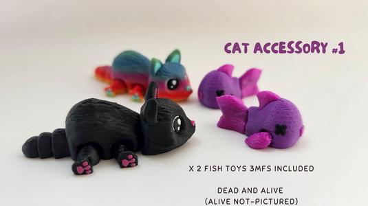 Cat and Fish Toy