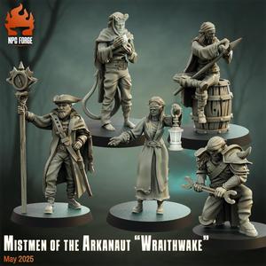 Mistmen of the Arkanaut  Wraithwake  - May 2025 - Presupported