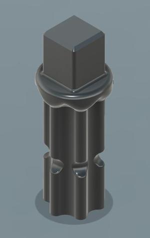 Parkside PASD 4 B2 1/4" bit adapter 