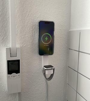 Apple MagSafe + Apple Watch wall mount