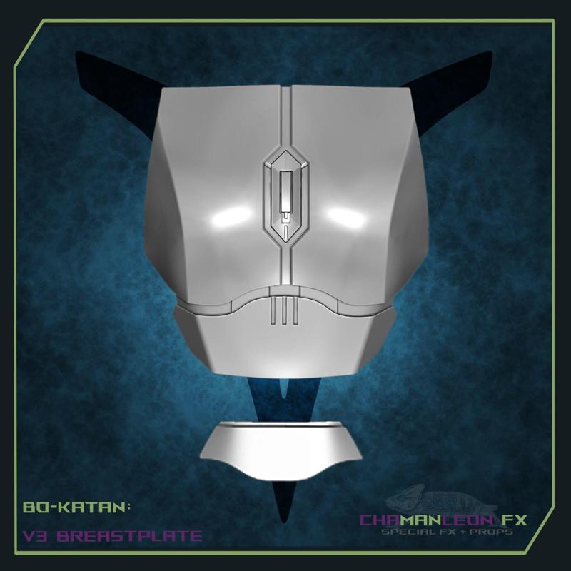 Bo Katan Mandalorian 3d Print Cosplay Breast Ab and Pelvic Armor