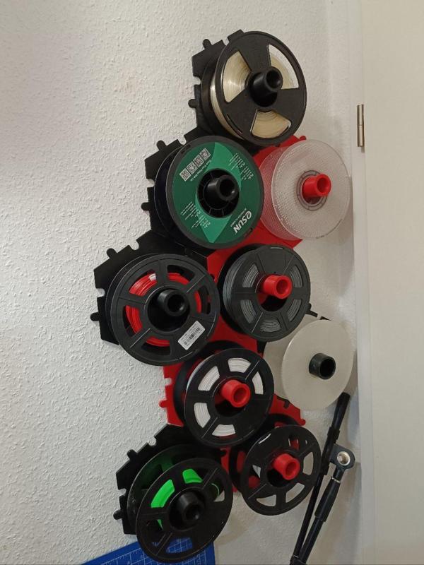 Universal Wall spool holder system
