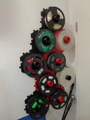 Universal Wall spool holder system