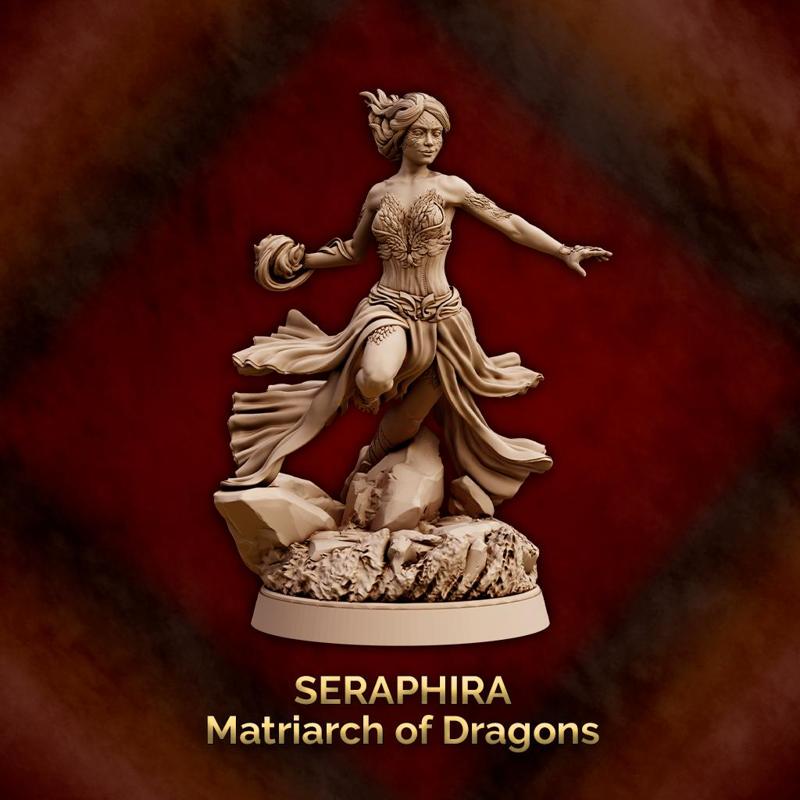 Seraphira - Matriarch of Dragons - Draconic Sorcerer