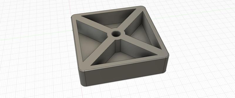 Ikea/furniture wall spacer 13.5 mm