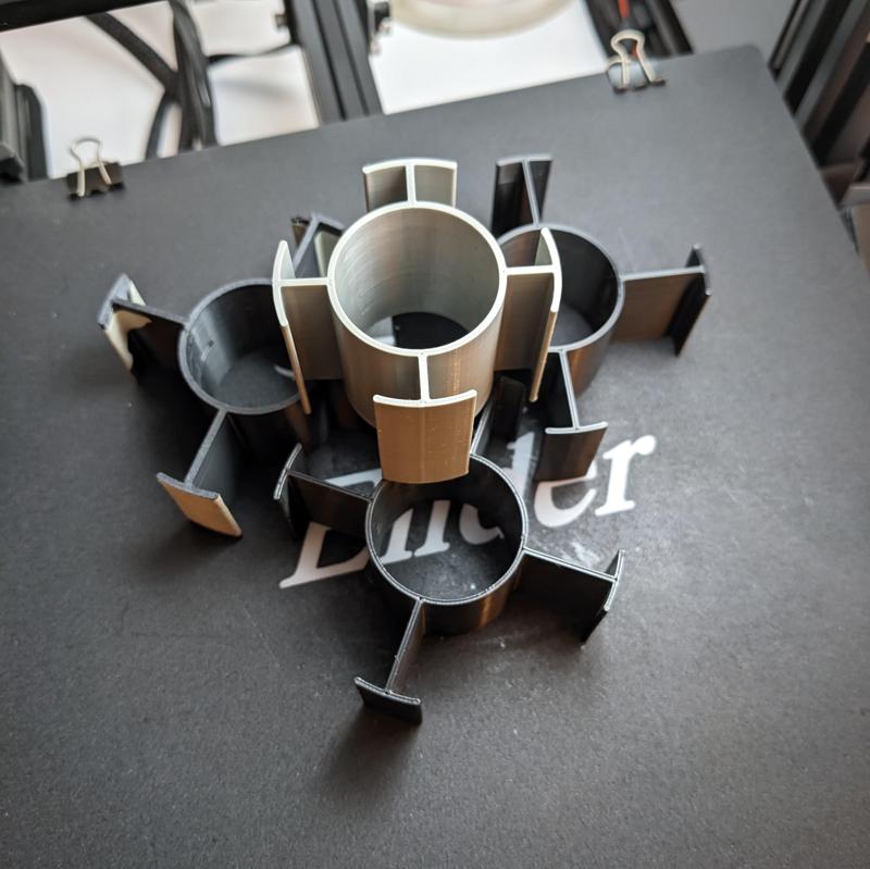 RadHare's Filament Spool Adapter for Smooth Rotation (Ender 3)