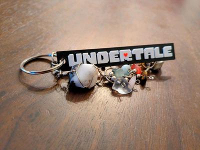 Undertale Logo Keychain