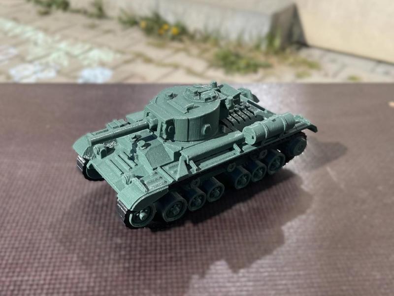 Valentine Mk III British WW2 tank 1/72