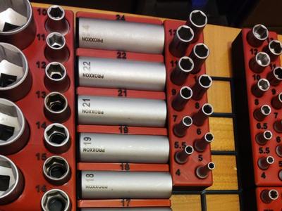 Proxxon long socket NO 23292 Gridfinity Inlay