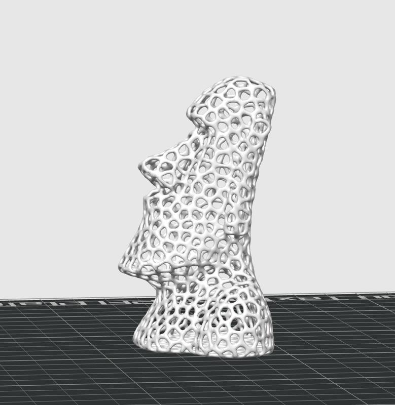 Voronoi Moai