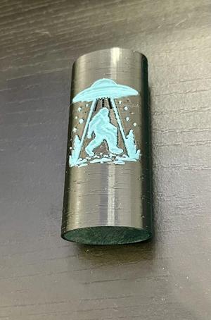 Bigfoot Abduction Lighter Case