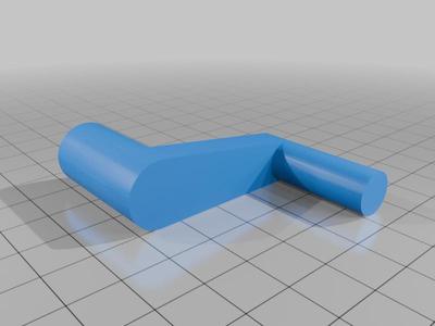 3D Printable Turntable Extended Handle