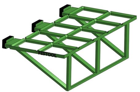 Festool Work Bench Gridfinity Attachment