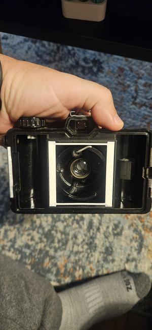 Druh Synchro medium format camera 4,5×5,57 cm insert (one piece) and 4,5×6 cm two part