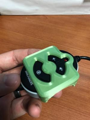 Headphone button protector