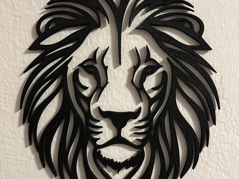 Lion Wall Art – Majestic Home Decor