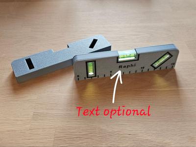 Miniature spirit level