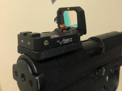 AAP sight mount for flip red dot