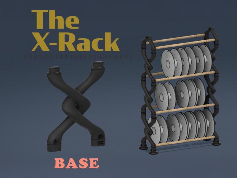 The X-Rack - Your new stackable shelf 