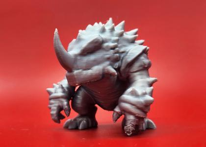 Rhino Beast Miniature