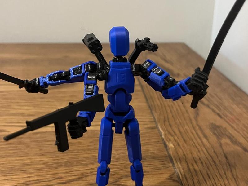 Dual Accessory Mount for Dummy 13