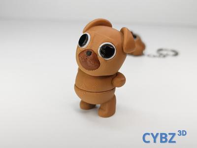 Articulated Dog - No Supports