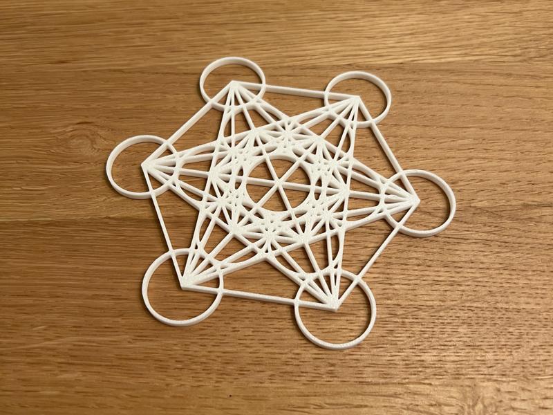 Metatron's Cube Coaster 2.0
