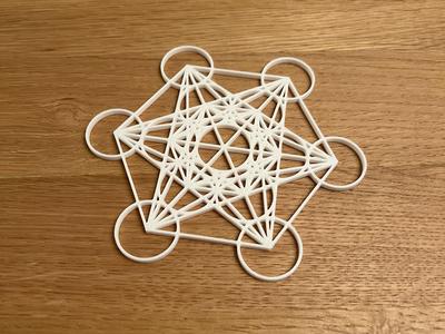 Metatron's Cube Coaster 2.0