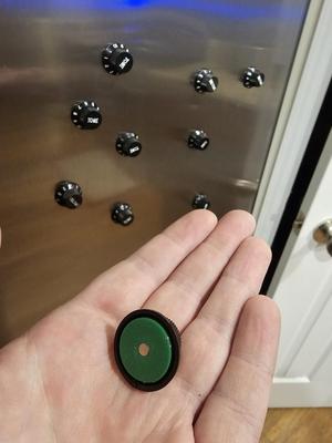Adapter for Making Guitar Knob Fridge Magnets