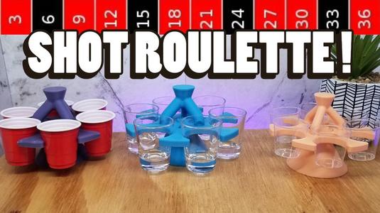 Shot Glass Roulette - Spinning Game