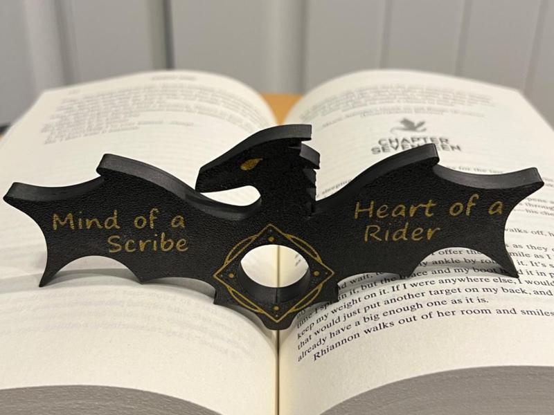 Fourth Wing Page Holder
