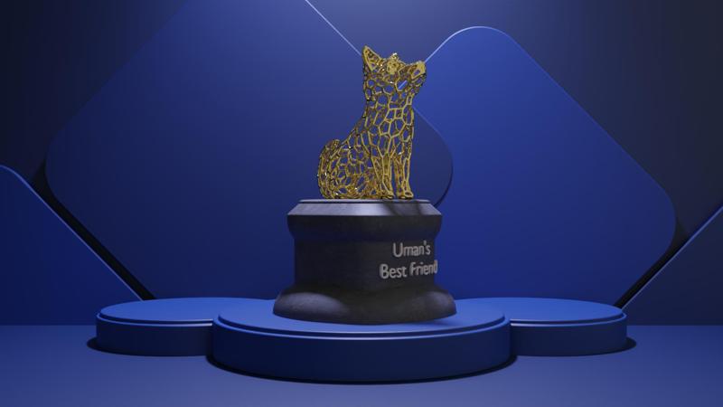 Dog Trophy - My Dog is my Best Friend