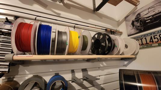 Gladiator Filament Storage Rack