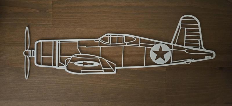 F4U Corsair Wallart
