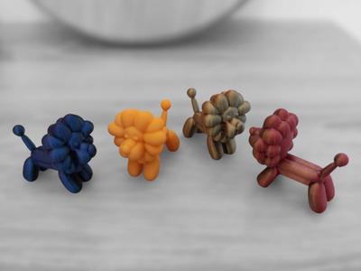 Miniature Balloon Lion