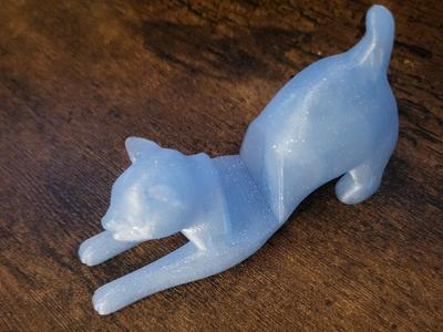 Cat Stretching - Phone Stand
