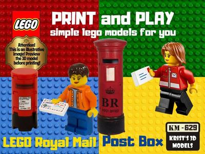LEGO Royal Mail Post Box